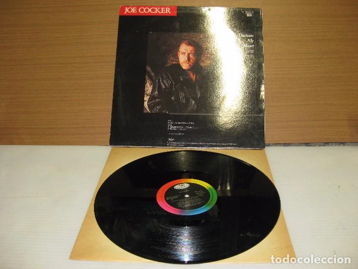 Discos de vinilo: JOE COCKER, 1987.- UNCHAIN MY HEART. - Foto 1