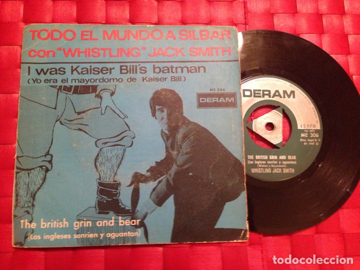 Discos de vinilo: Single/vinilo &rdquo;WHISTLING&rdquo; Jack Smith - Foto 1