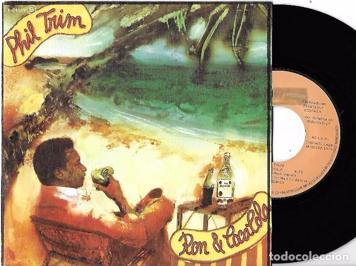 Discos de vinilo: PHIL TRIM: RON Y COCA COLA / TRINIDAD - Foto 1