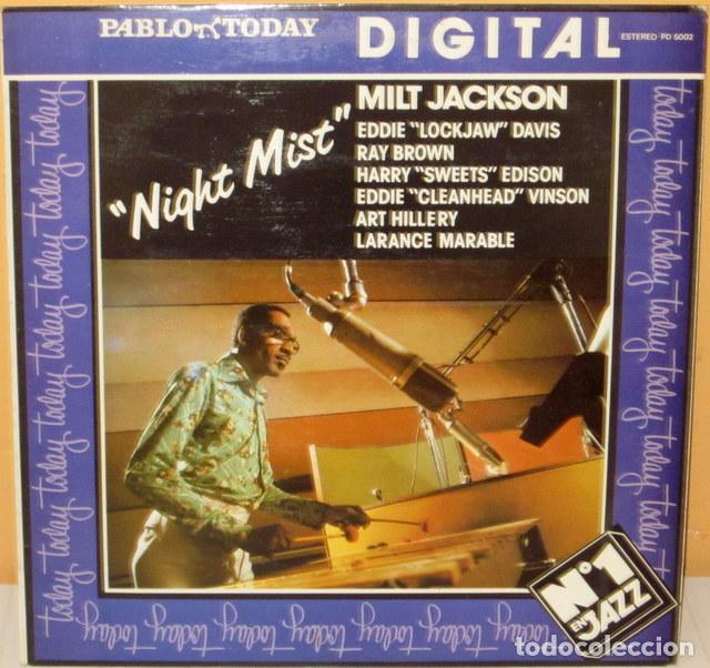 Discos de vinilo: MILT JACKSON - NIGHT MIST  PABLO TODAY - 1981 - Foto 1