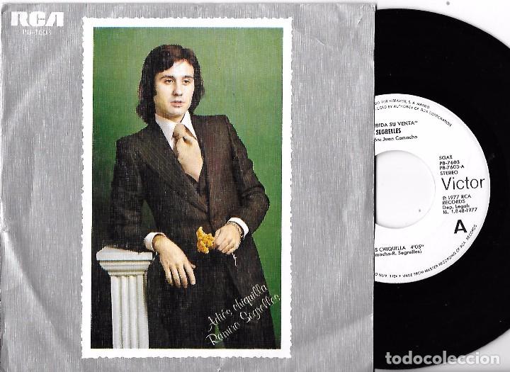 Discos de vinilo: RAMIRO SEGRELLES: ADI&Oacute;S CHIQUILLA / STEFANIE - Foto 1