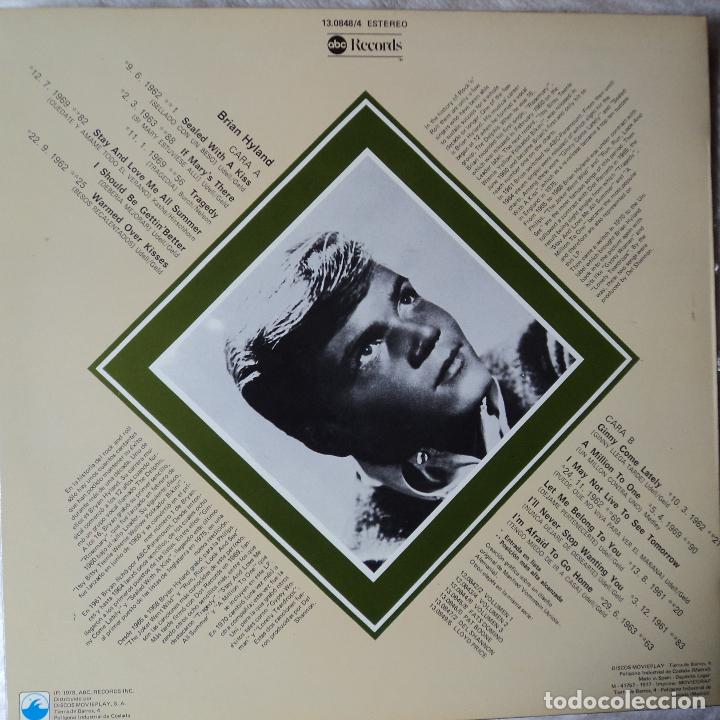 Discos de vinilo: Brian Hyland - Grandes Exitos - Edici&oacute;n de 1977 de Espa&ntilde;a - Foto 2