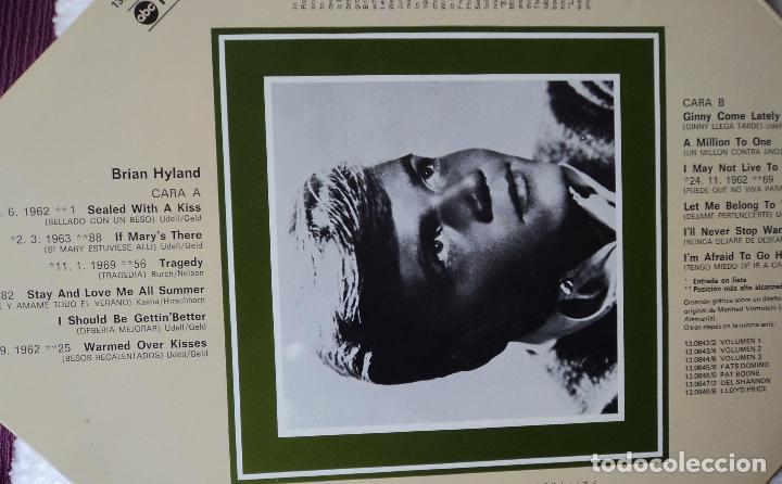 Discos de vinilo: Brian Hyland - Grandes Exitos - Edici&oacute;n de 1977 de Espa&ntilde;a - Foto 3