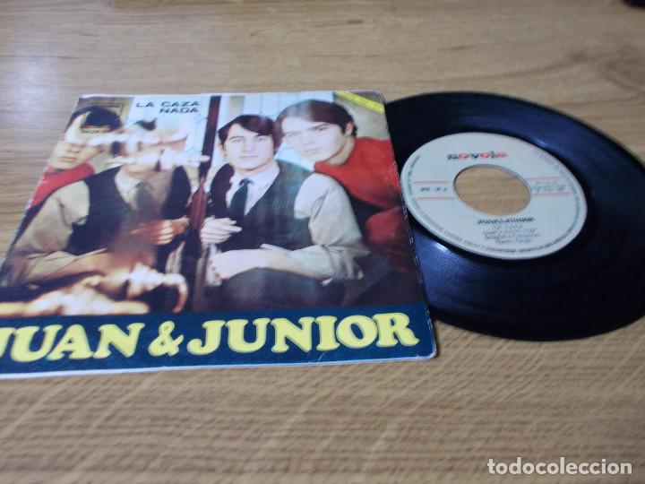 Discos de vinilo: JUAN Y JUNIOR. LA CAZA, NADA - Foto 1
