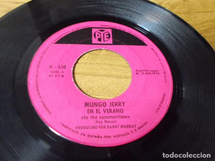 Discos de vinilo: MUNGO JERRY, EN EL VERANO,PODEROSO - Foto 3