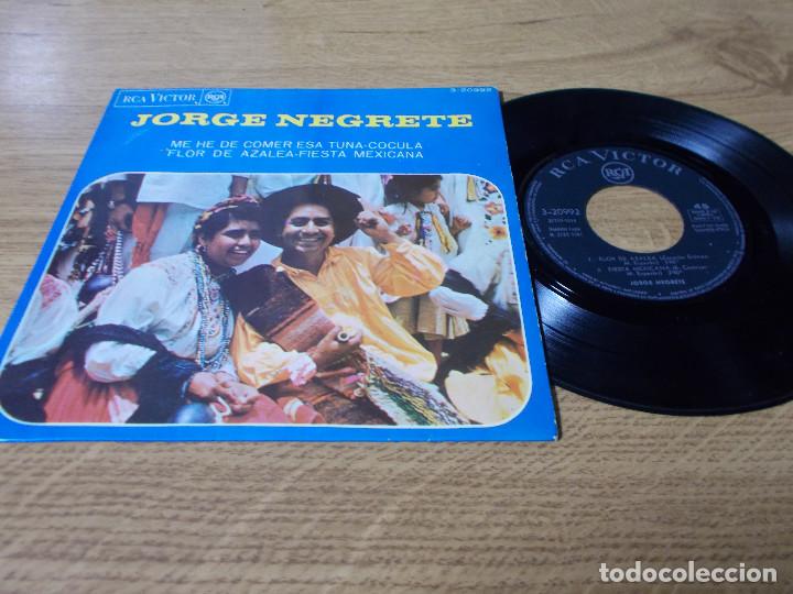 Discos de vinilo: JORGE NEGRETE. ME HE DE COMER ESA TUNA. - Foto 1