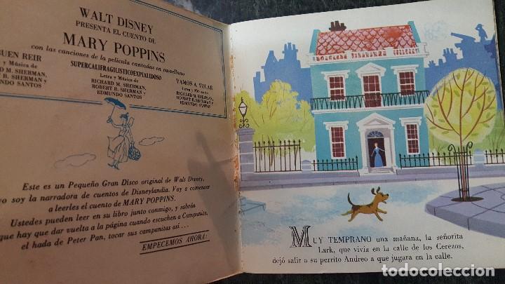 Discos de vinilo: Walt Disney Presenta El Cuento De Mary Poppins - Foto 2
