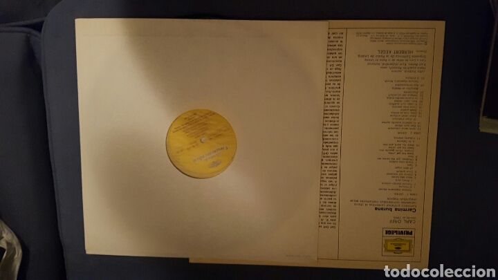 Discos de vinilo: Carl off carmina burana - Foto 2