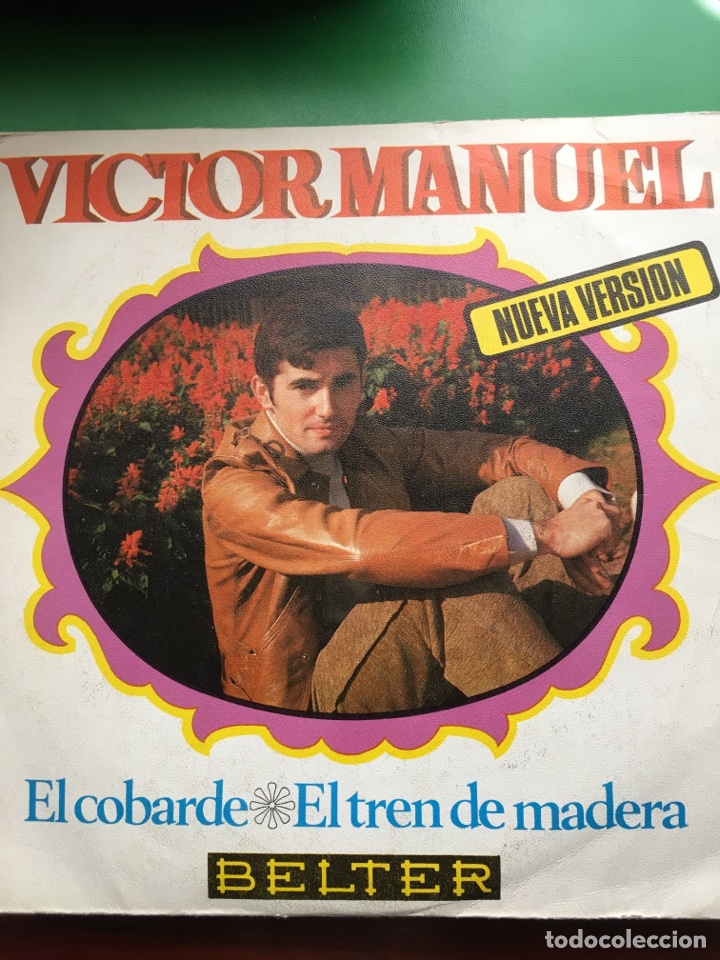 Discos de vinilo: VICTOR MANUEL-EL COBARDE-1970-NUEVO - Foto 1