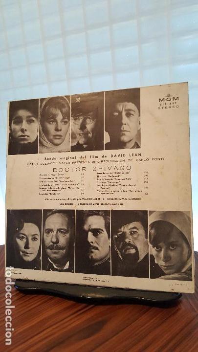 Discos de vinilo: DOCTOR ZHIVAGO BSO 1966 Disco vinilo - Foto 2