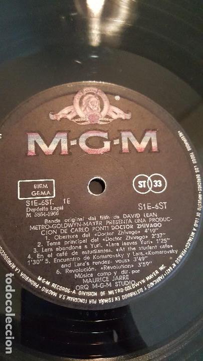 Discos de vinilo: DOCTOR ZHIVAGO BSO 1966 Disco vinilo - Foto 4