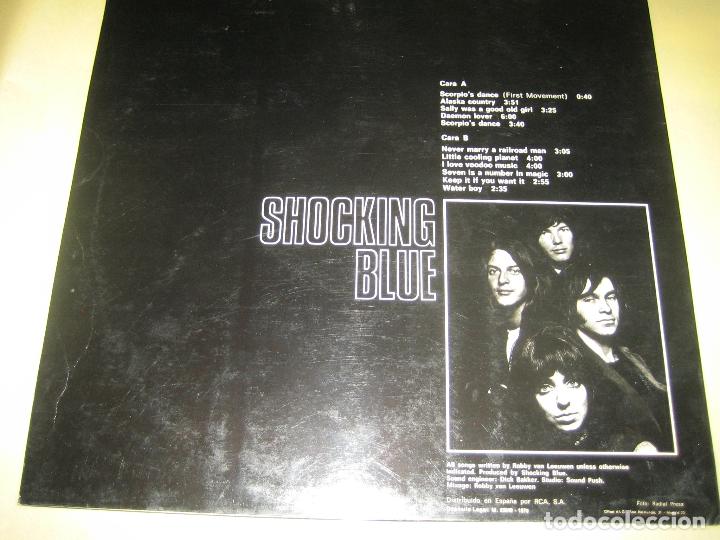 Discos de vinilo: SHOKING BLUE - ED. ESPA&Ntilde;OLA 1970 - Foto 2