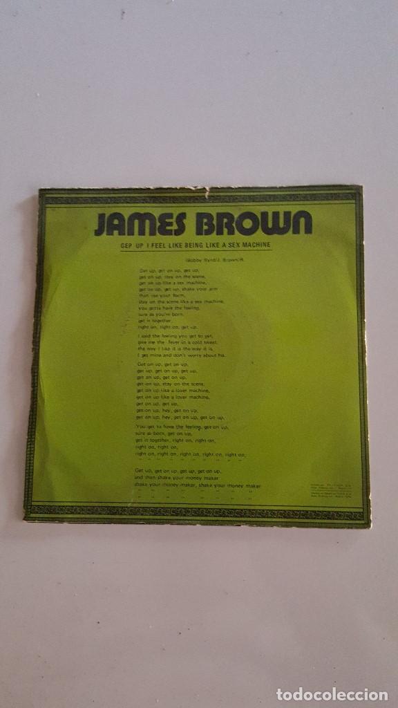 Discos de vinilo: JAMES BROWN  - SEX MACHINE - Foto 2