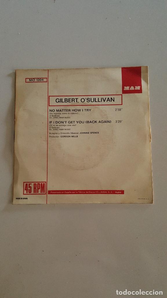 Discos de vinilo: Gilbert OSullivan ?&ndash; No Matter How I Try - Foto 2