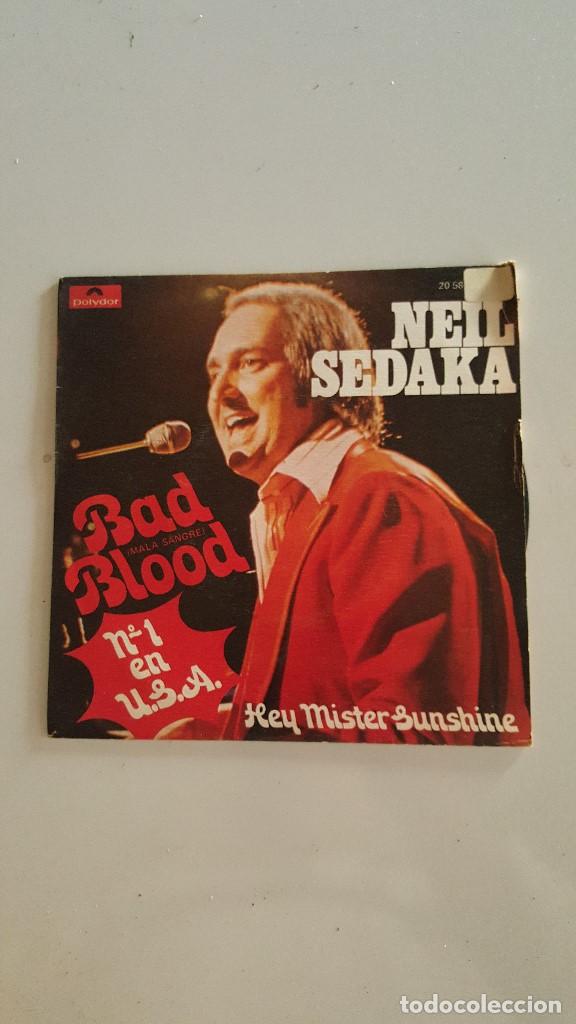 Discos de vinilo: Neil Sedaka ?&ndash; Bad Blood - Foto 1