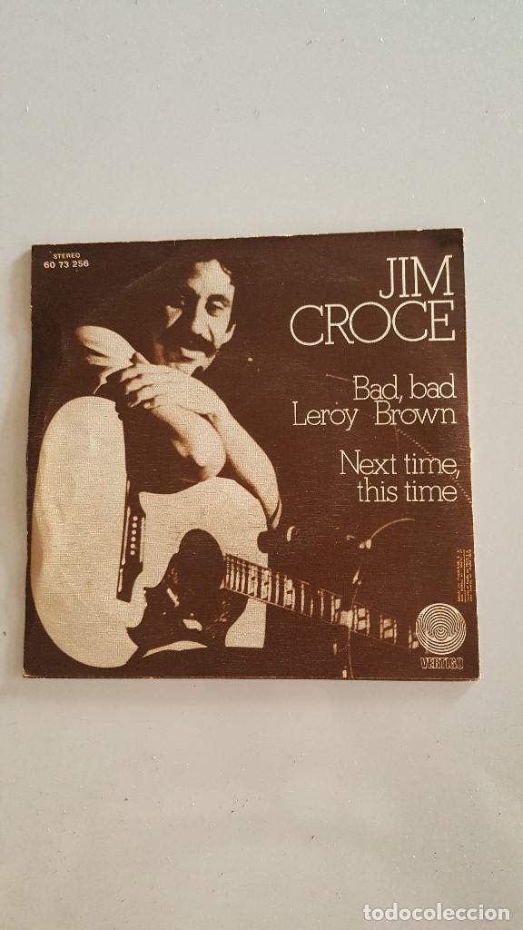 Discos de vinilo: JIM CROCE -Bad, Bad Leroy Brown - Foto 2