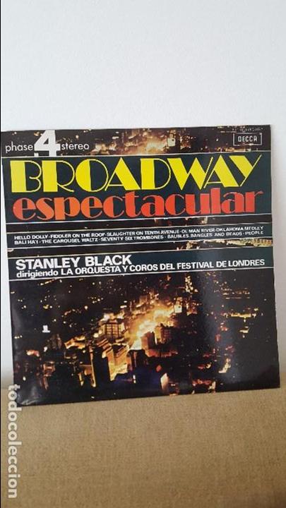 Discos de vinilo: BROADWAY ESPECTACULAR STANLEY BLACK Disco vinilo - Foto 1