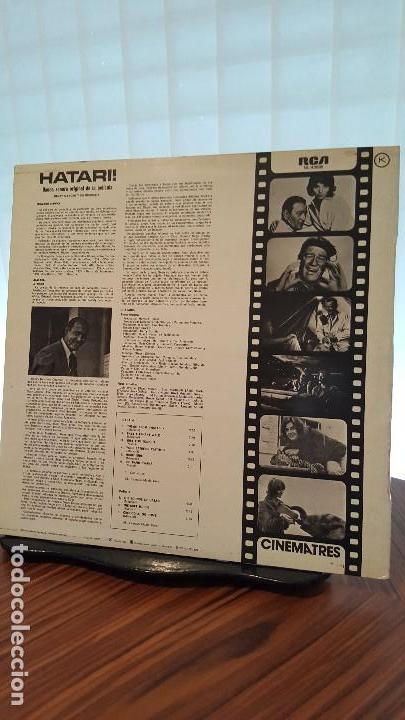Discos de vinilo: HATARI BSO 1972 HENRI MANCINI - Foto 2
