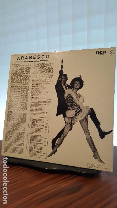 Discos de vinilo: ARABESCO BSO 1972 HENRY MANCINI - Foto 2