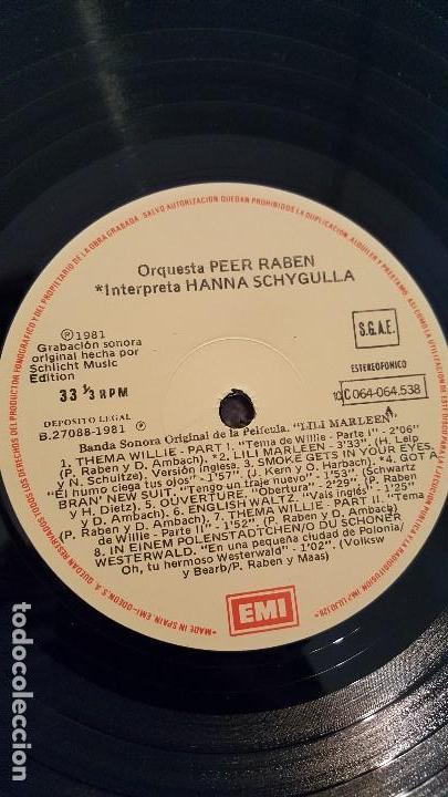 Discos de vinilo: LILI MARLEEN BSO 1981 - Foto 4