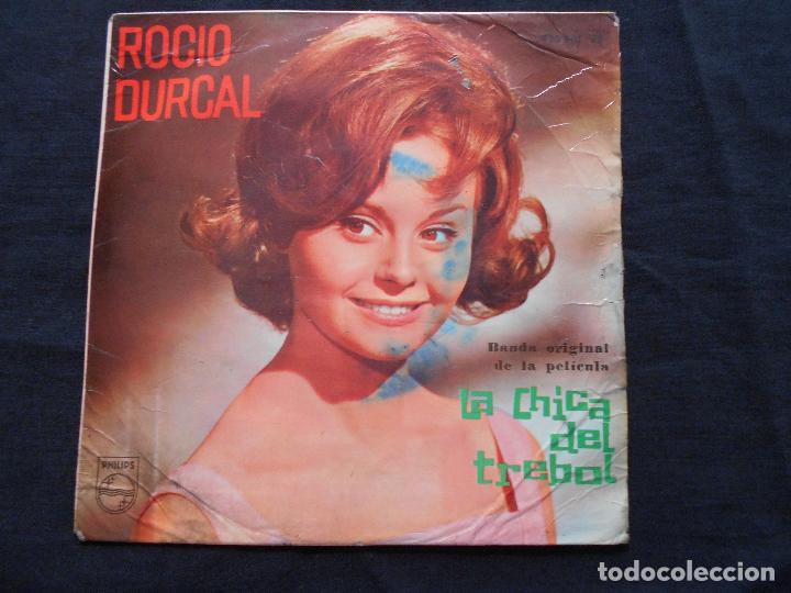 Discos de vinilo: ROCIO DURCAL // LA CHICA DEL TREBOL - Foto 1