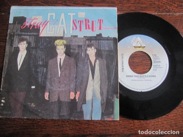 Discos de vinilo: STRAY CATS `Stray Cat Strut` - Foto 1