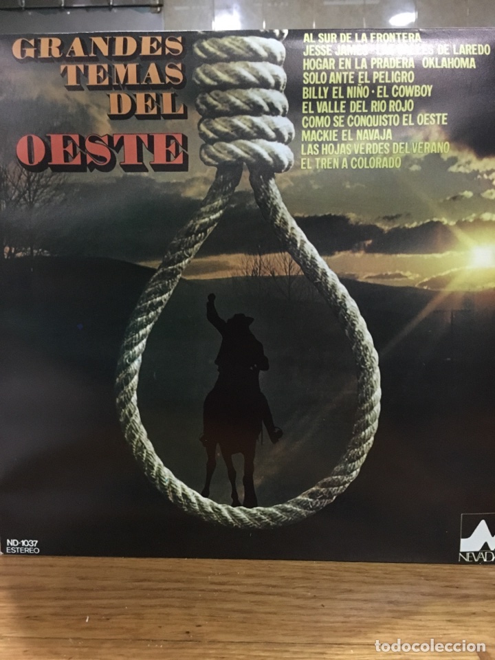 Discos de vinilo: GRANDES TEMAS DEL OESTE-1976-SIN USO - Foto 1