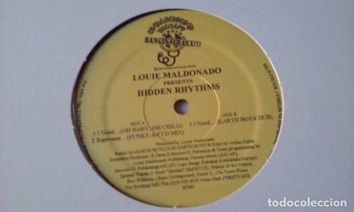 Discos de vinilo: Louie Maldonado - Hidden Rhythms - 1996 - Foto 1