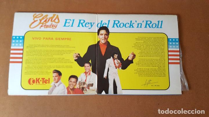 Discos de vinilo: ELVIS PRESLEY SUS 40 MEJORES &Eacute;XITOS 1977 - Foto 2