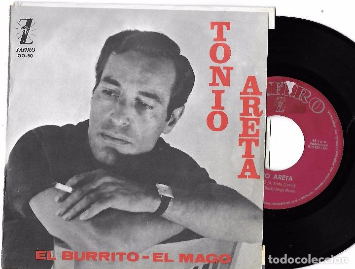 Discos de vinilo: TONIO ARETA: EL BURRITO / EL MAGO - Foto 1