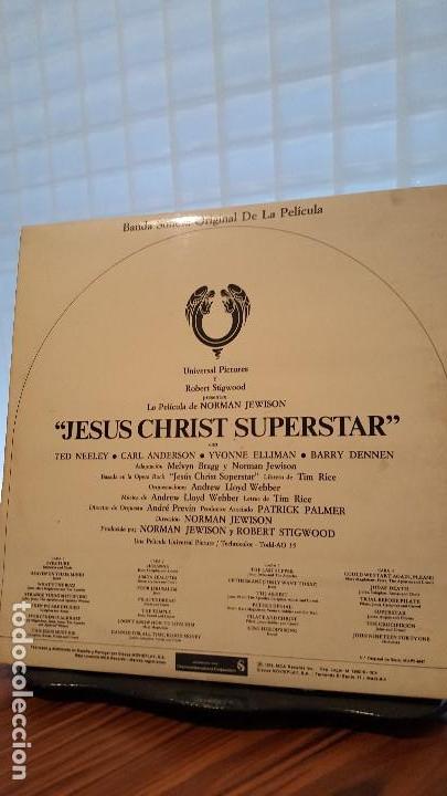 Discos de vinilo: JESUS CHRIST SUPERSTAR BSO 1974 2LP - Foto 2