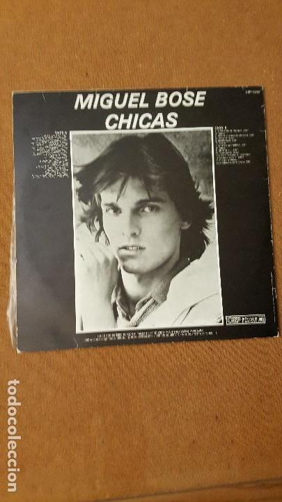 Discos de vinilo: MIGUEL BOS&Eacute; CHICAS 1979 - Foto 2