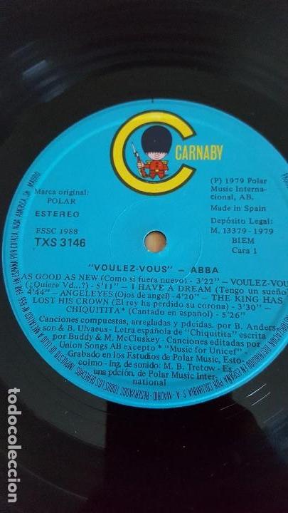 Discos de vinilo: ABBA VOULEZ-VOUS 1979 TXS 3146 - Foto 4