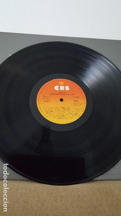 Discos de vinilo: CBS8 NUESTROS &Eacute;XITOS DEL A&Ntilde;O SANTANA MIGUEL BOS&Eacute; UMBERTO TOZZI 1978 - Foto 3