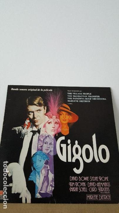 Discos de vinilo: GIGOLO BSO 1979 - Foto 1
