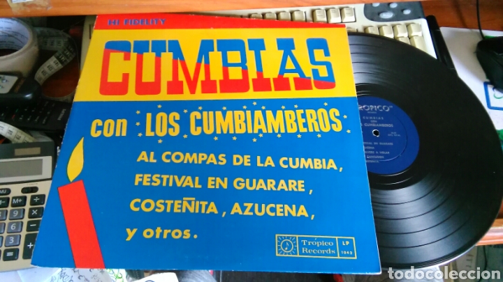 Disques de vinyle: Los cumbiamberos lp cumbias u.s.a.
