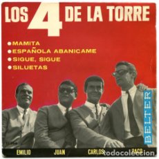 Discos de vinilo: LOS 4 DE LA TORRE / MAMITA + 3 (EP BELTER 65)