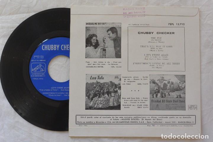 Discos de vinilo: DISCO VINILO CHUBBY CHECKER - Foto 2