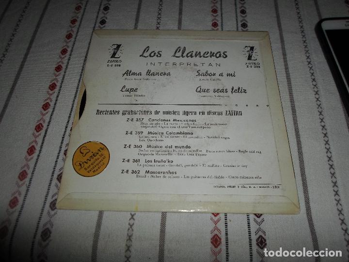 Discos de vinilo: LOS LLANEROS SABOR A MI - Foto 2