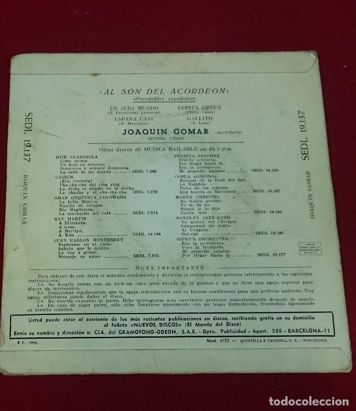 Discos de vinilo: Al son del acorde&oacute;n - Foto 2