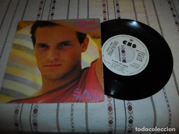 Discos de vinilo: MIGUEL BOSE SI ESTO ES AMOR - Foto 1