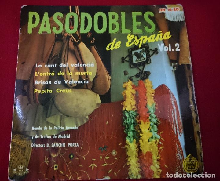 Discos de vinilo: pasodobles de Espa&ntilde;a - vol 2 - Foto 1