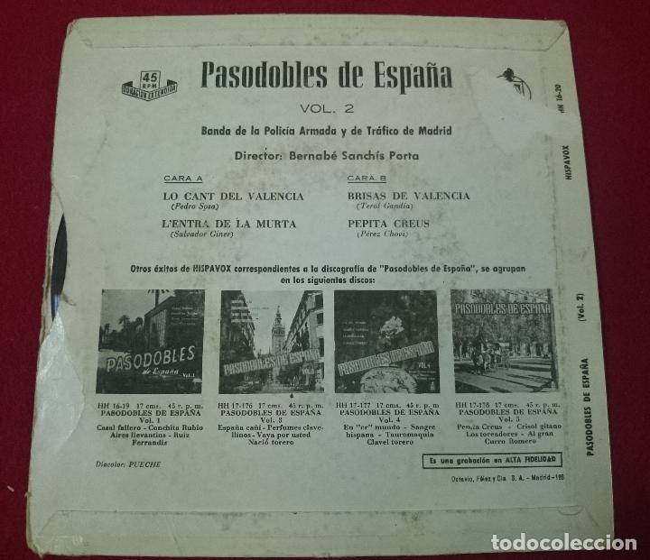 Discos de vinilo: pasodobles de Espa&ntilde;a - vol 2 - Foto 2