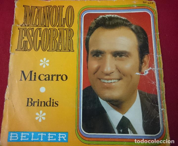 Discos de vinilo: Manolo Escobar - mi carro - Foto 1