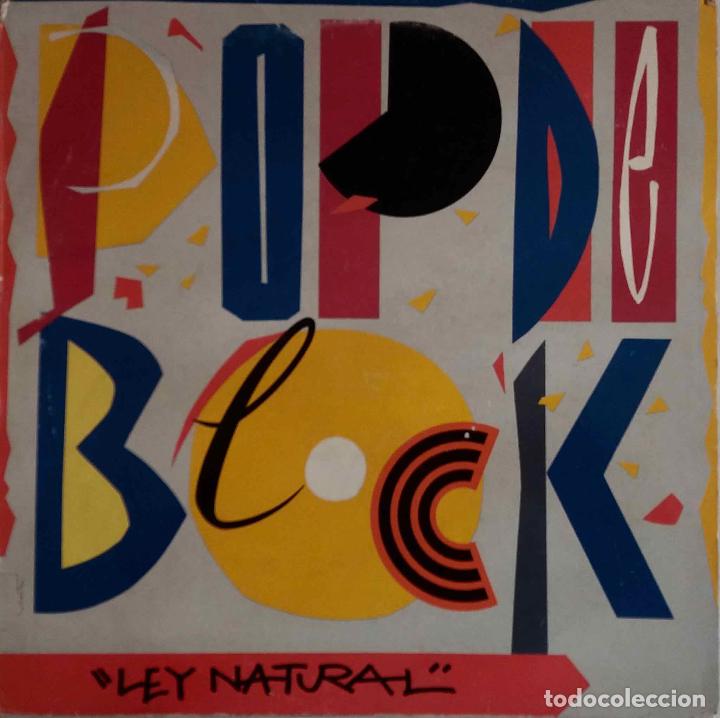 Discos de vinilo: POP DE BLOCK, LEY NATURAL. LP CON FUNDA INTERIOR CON LETRAS - Foto 1