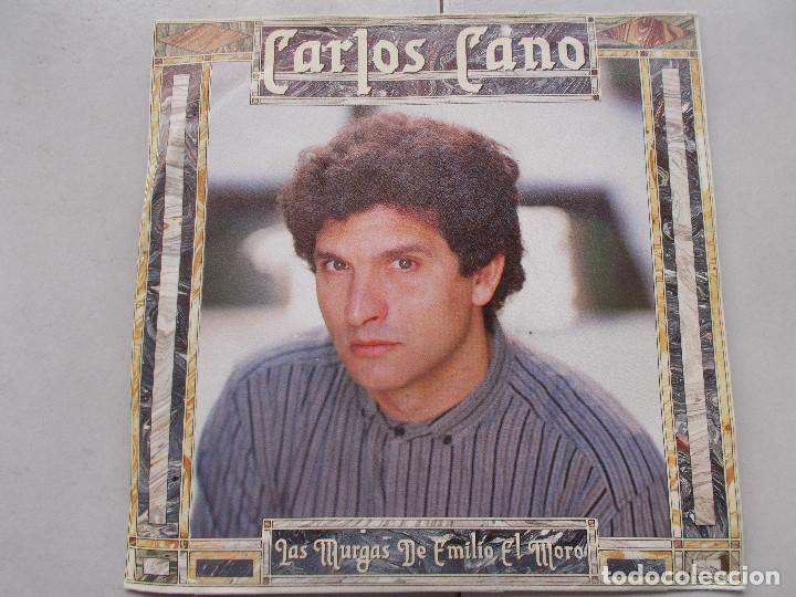 Discos de vinilo: CARLOS CANO - LAS MURGAS DE EMILIO EL MORO - SG - 1985 - Foto 1