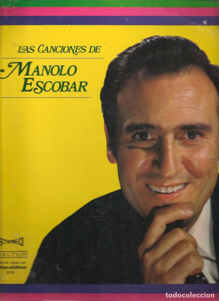 Discos de vinilo: LAS CANCIONES DE MANOLO ESCOBAR. BELTER. (ST/C1) - Foto 1