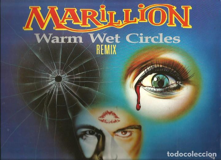 Discos de vinilo: MAXI MARILLION : WARM WET CIRCLES ( REMIX ) - Foto 1