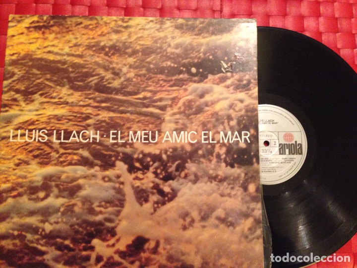 Discos de vinilo: LP/Vinilo LLUIS LLACH &rdquo; El meu amic el mar &rdquo; - Foto 1