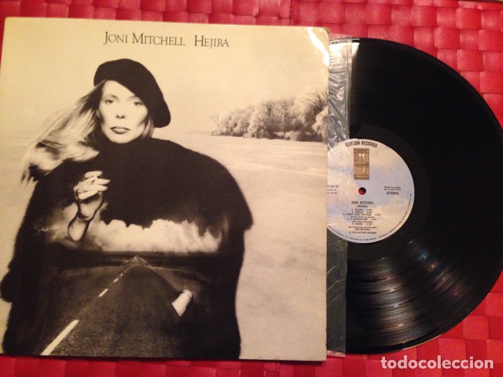 Resultado de imagen para VINILOS DISCOS, Hejira, de Joni Mitchell,